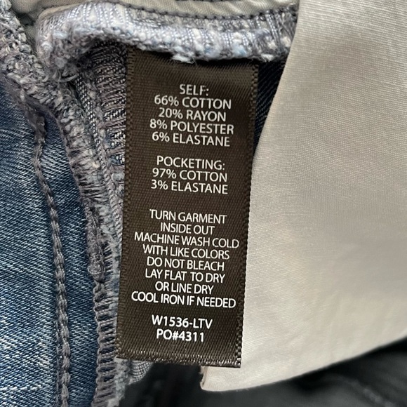 BETABRAND DENIM WORK YOGA PANTS SIZE XXL CASUAL CHIC COMFY STYLISH PULL ON - Picture 4 of 8